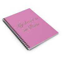 “My Heart is in Paris” - Notebook
