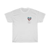 Eiffel Tower in your Heart with “My Heart is in Paris” Written ❤️ (Unisex T-Shirt)