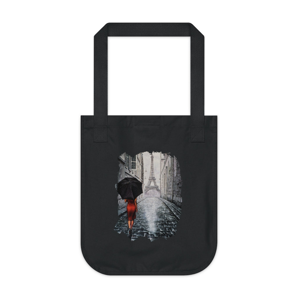 Paris Girl Tote Bag by PeppermintCreek