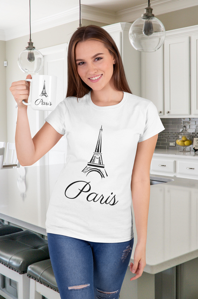 Eiffel Tower coffee cup