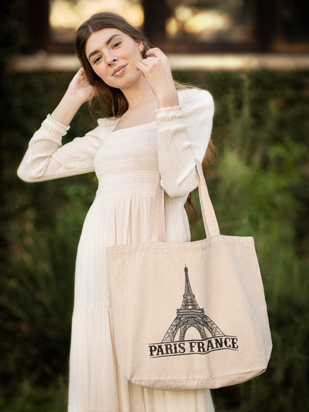 Paris France (Canvas Bag)