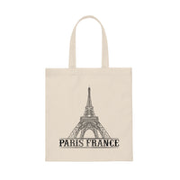 Paris France (Canvas Bag)